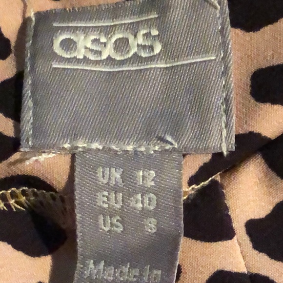 Asos| Leopard print dress| US 8 - Picture 7 of 7